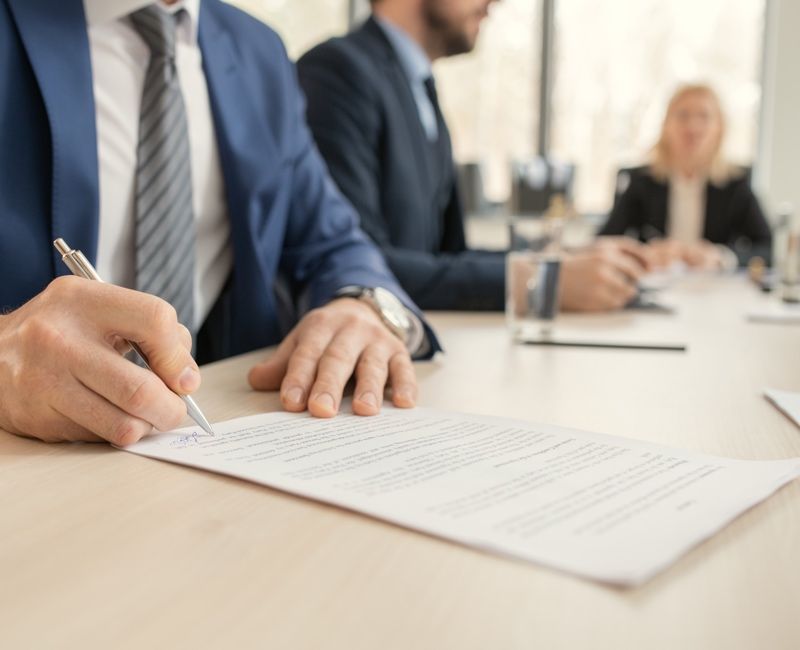 firma pacto de socios